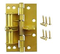 Charnière De Positionnement À Ressort Multifonctionnelle, Ferme-porte, 90 °, Arrêt Automatique For Volets, Lucarnes, Évents, Boîtes Fleurs Ferme Et SéCurisé(Gold)