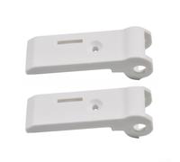 Charnière de pour porte, ABS, Modèle 2412125110 Charnière de | Pour Réparation Frigo, Matériau ABS pour robuste, pour idéal Techniciens, Couleur Blanche, Taille Standard