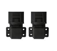 Charnière de rechange pour couvercles de tourne-disque et cache-tourne-disque. Construction en plastique stable assurant un contrôle constant du mouvement du couvercle