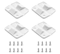 Charnière de rechange pour réfrigérateur avec 16 vis | Kit de charnières pour petit congélateur | Congélateur coffre | Charnières de refroidissement faciles à installer | Charnière de refroidissement