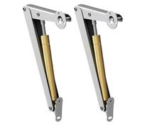 Charnière de Support couvercle 6KG-20KG, 2 pièces, maintien avec fermeture douce, vérins à gaz robustes, ressort, sécurité abaissement lent, lève-couvercles pour Meuble(20KG 200N)