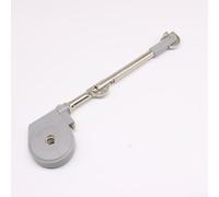 Charnière de support hydraulique en alliage de zinc à fermeture douce pour soulever ou abaisser les portes d'armoire, couvercle réglable de 90 à 105 degrés avec tampon intégré pour plus de silence