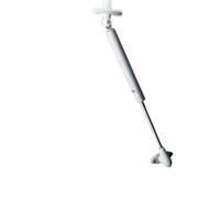 CharnièRe De Support Pour Armoire 1 vérin à gaz hydraulique for porte d'armoire, tige de support meuble, télescopique, charnière, ressort Pour Armoire(120N 12KG)