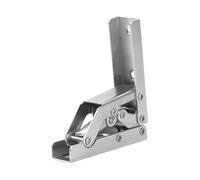 Charnière de table pliante - Charnière robuste à verrouillage à 90 degrés | Support d'extension à longue bande sans, Support de Table, charnières de verrouillage pliables, pieds de lit, acier