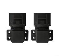 Charnière de tourne-disque robuste en plastique noir pièce de rechange | Plastique robuste, construction durable, empêche l'usure, couleur noire, stable à utiliser