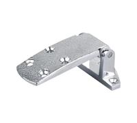 Charnière de Verrouillage de Porte de Stockage à Froid pour Congélateur, Alliage de Zinc Robuste 107x69mm, Réparation Quincaillerie Meubles