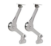 CharnièRe De Verrouillage Lot de 2 charnières à fermeture automatique, rabattables 45 degrés vers le bas, for armoires cuisine, portes pliantes, ferrures meubles, ressort for chaussures