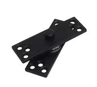 Charnière Dissimulée En Acier Industriel, Porte Invisible Pivotante À 360 Degrés, Utilisation Simple For Une Application Polyvalente, Accessoires Matériels(1 PC-Black)