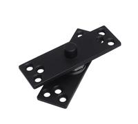 Charnière dissimulée en acier industriel, porte Invisible pivotante à 360 degrés, utilisation Simple for une Application polyvalente, 1 pièce(Silver-1PC)