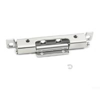 Charnière dissimulée en acier inoxydable 304 CL186 1D pour portes d'armoires où la fiabilité industrielle et le mouvement à 105 degrés comptent