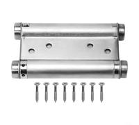 Charnière double ressort de porte en acier inoxydable (10,2 cm)