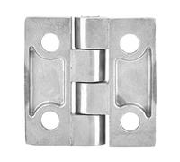 Charnière en Acier Inoxydable, 1,6/2,0/2,4 Pouces 304 Charnière en Fonte d'acier Inoxydable Industrie d'équipement Charnière Marine pour Camping-Car Extérieur Remorque Yacht, Charnières