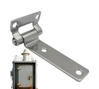 Charnière en acier inoxydable - Raccord en forme de T 13,5x5,8 cm, support de porte robuste, construction robuste pour portes, rabats, de pont Stabilité antirouille pour une utilisation d