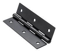 Charnière en acier pour meuble, HETTICH, L.100 x l.50 mm, noir