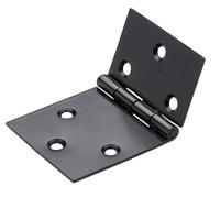 Charnière en acier pour meuble, HETTICH, L.50 x l.85 mm, noir