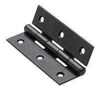 Charnière en acier pour meuble, HETTICH, L.70 x l.40 mm, noir