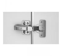 Charnière en inox Veosys - avec amortissement - 105° - coudure 16 mm HETTICH
