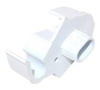Charnière gauche de portillon Réfrigérateur, congélateur 4809900200 BEKO, BLOMBERG, GRUNDIG - 305788 Blanc G