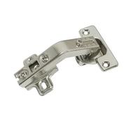 Charnière hydraulique à fermeture douce, 5 pièces, 135 165 170 175 degrés, Clip sur meuble, coin de placard, porte pliante Bi Pour les Armoires de Cuisine(135 Degrees)
