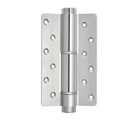 Charnière Hydraulique Charnière de Porte Invisible Autofermante à Fermeture Contrôlée Mécanisme Intégré Anticlaquement, Chrome Brillant, Charnière Hydraulique À Fermeture Automatique