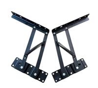 Charnière hydraulique de levage Table à thé, 2 paires, charnière ressort pliante, quincaillerie meubles, Support basse Pour Table