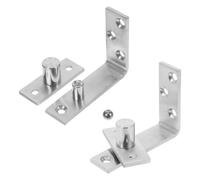 Charnière Inox à Double Axe Auto-retour, Paire, 6, 3 Mm