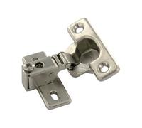 Charnière invisible 50x50 réglable en acier nickelé