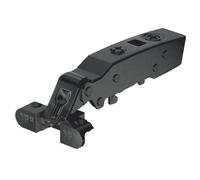 Charnière invisible 95° à visser - Sensys 8638i - Noir Obsidien HETTICH