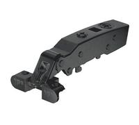 Charnière invisible 95° à visser - Sensys 8638i - Noir Obsidien HETTICH