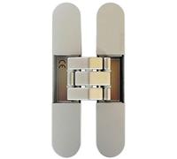 Charnière invisible à encastrer k7080 - Décor : Chromé satiné - KOBLENZ