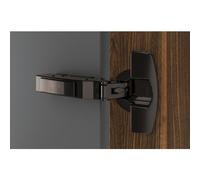 Charnière invisible à visser 110° Sensys 8646i-Obsidien-E52mm-C9,5mm HETTICH