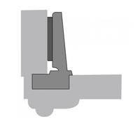 Charnière invisible à visser 95° Intermat 9936 - entraxe 52 mm - C 0 mm HETTICH