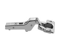 Charnière invisible - BLUM - CHA75T165 - Clip top 107° - Demi-coudée - Nickelé