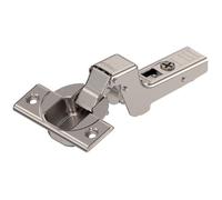 Charnière invisible CLIP TOP standard 110° GD coudé sans ressort à visser - BLUM - CHA70T375 Noir