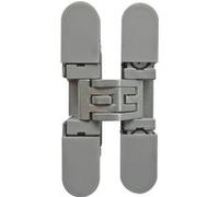 Charnière invisible KRONA KOBLENZ Kubica - Réversible 10/20 kg - Chrome - K6100 G