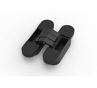 Charnière invisible réversible noire 110x30 - ARLU - 70000231