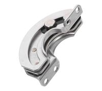 Charnière Invisible Semicirculaire en Acier Inoxydable, Ouverture 180°