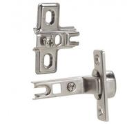 Charnière invisible très coudée 26 mm