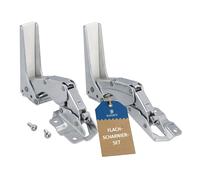 Charnière Kit Compatible Avec Beko 5838110300 5838110400 pour Réfrigerateur