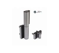 Locinox Ferme-portillon TIGER-ZILV avec rappel hydraulique, charnière argent, 1,1 m, 75 kg