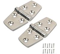 Charnière marine en acier inoxydable 316, poignée carrée avec vis pour porte de fenêtre de cabine de yacht (2 vis de montage)