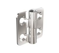 Charnière marine PINET 36,5 x 38 x 2 mm inox 316 poli