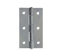 Charnière meuble rectangle zingué blanc - MONIN - 5415