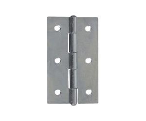 Charnière meuble rectangle zingué blanc - MONIN - 5415