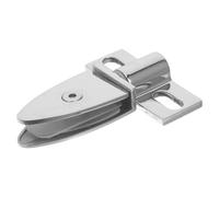 Charnière Pivot de Porte Acier Inoxydable Argenté | Support et Inférieur, Ouverture Bidirectionnelle, Pivot Bas, pour Cabine