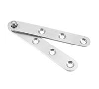 Charnière pivotante en acier inoxydable for porte, boîte à outils, quincaillerie for meubles, 2 pièces