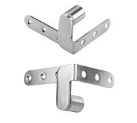 Charnière Pivotante Pour Porte - 2 Pièces Charnière Pivotante Robuste Pour Meuble | Fermetures à Tige en Acier Inoxydable,Aménagement pour Armoire Étagère de Maison Magasin