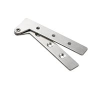 Charnière pivotante robuste pour rotation, pivots invisibles, porte en acier inoxydable