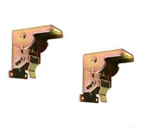 Charnière pliable pour meubles avec verrouillage automatique à 90 degrés, pliage lisse et extension complète à 180 degrés, finition galvanisée résistante (E)