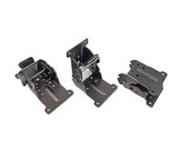 Charnière pliante à verrouillage Charnières pliantes autobloquantes à 180/90/0 degrés for pieds de table, rallonges chaise, charnières, quincaillerie meubles, connecteurs(Black 1Pcs)